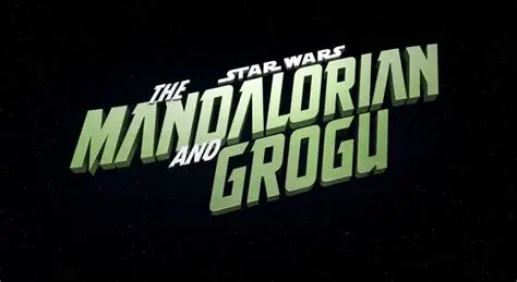 Logo The Mandalorian and Grogu